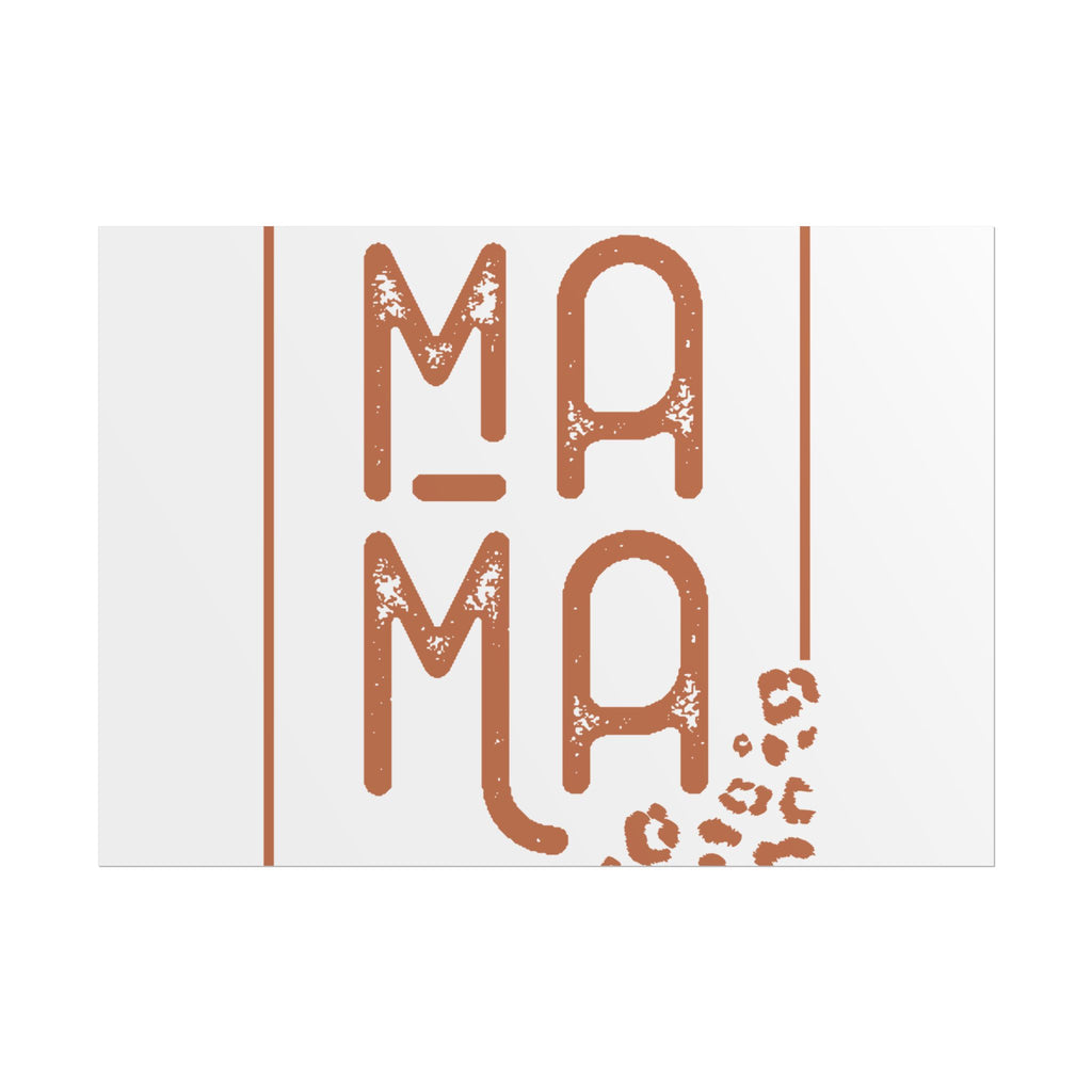 Mother's Day Rolled Poster — Floral Gift Print