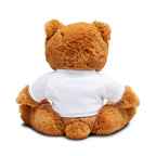 Plush Teddy Bear with Bowtie & ‘When I Follow My Heart It Leads Me to You’ T‑Shirt — Romantic Gift Plush