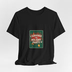 I Survived the Holiday Party Tee | funny holiday shirt, holiday survival tee