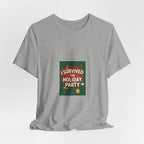 I Survived the Holiday Party Tee | funny holiday shirt, holiday survival tee
