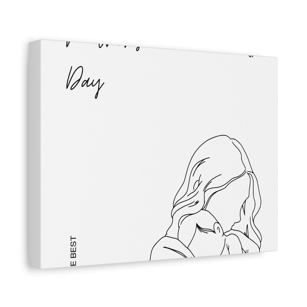 Mother's Day Matte Canvas Print — Stretched 1.25"