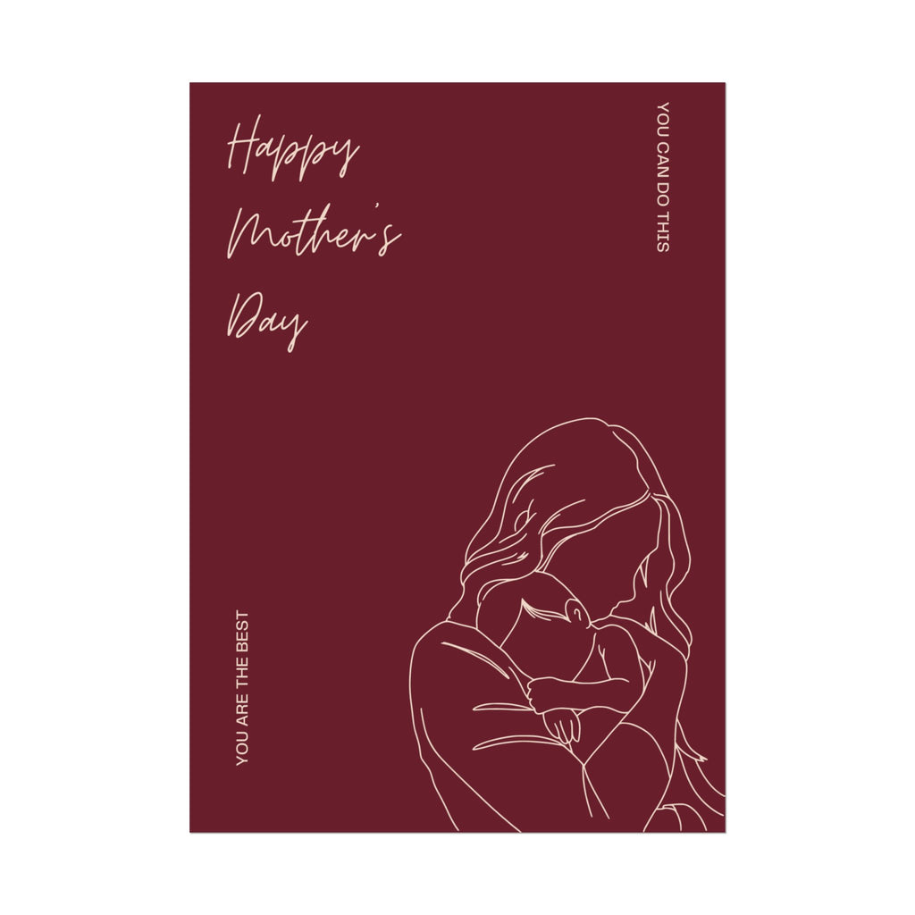 Mother's Day Rolled Poster — Floral Gift Print