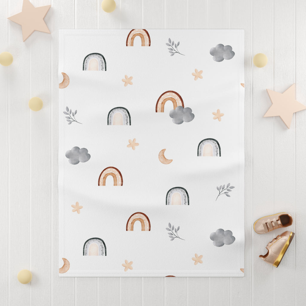 Soft Fleece Baby Blanket Bahoo Theme