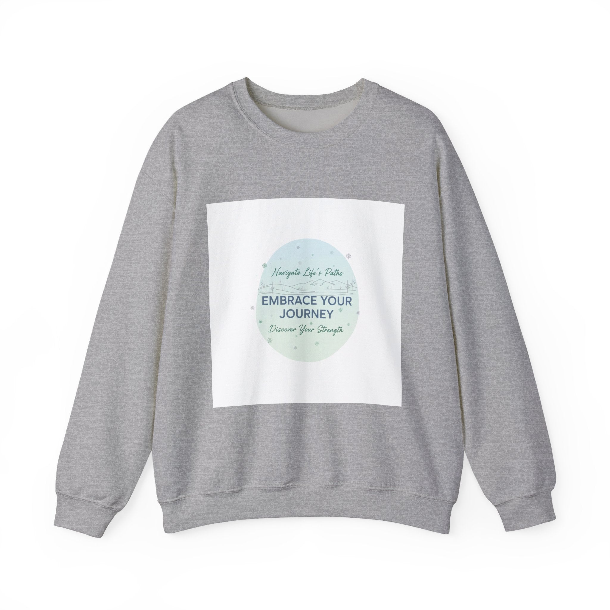 Embrace Your Journey Sweatshirt | quiet progress, small wins club