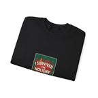 I Survived the Holiday Party Sweatshirt | funny holiday shirt, party small talk jokes