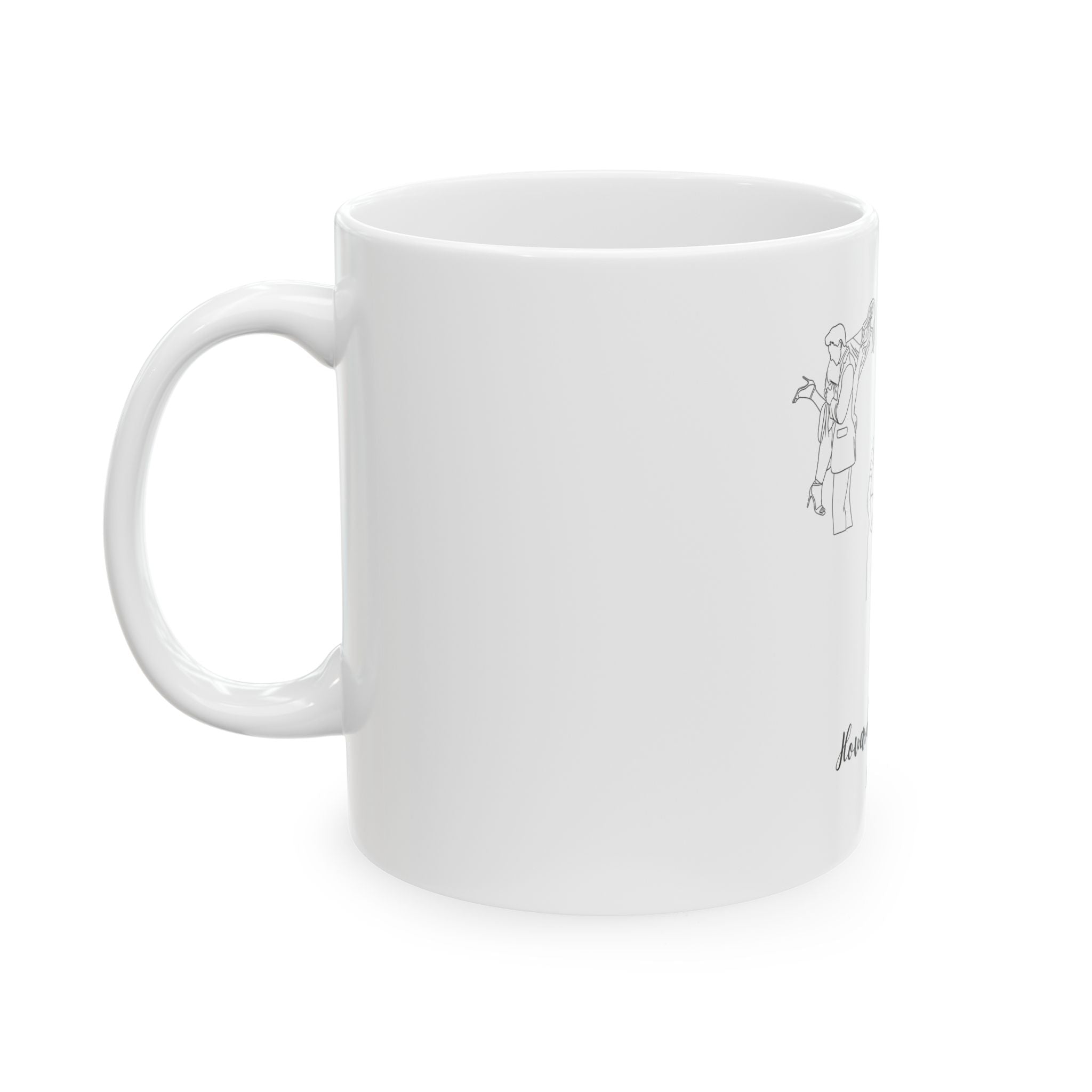 Ceramic Mug for your anniversary , wify gift , love .