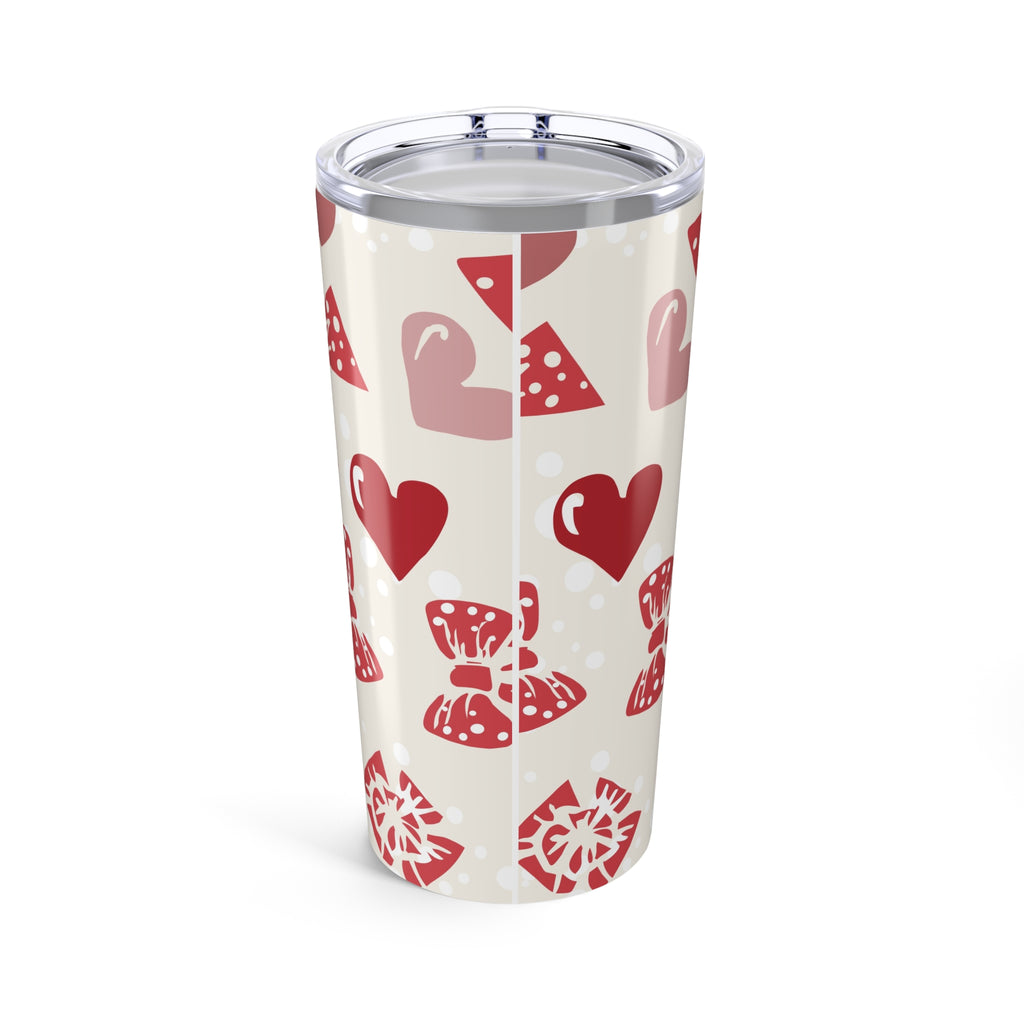 Valentine's Day 20oz Tumbler — 'Full of Red Heart' Love Travel Mug