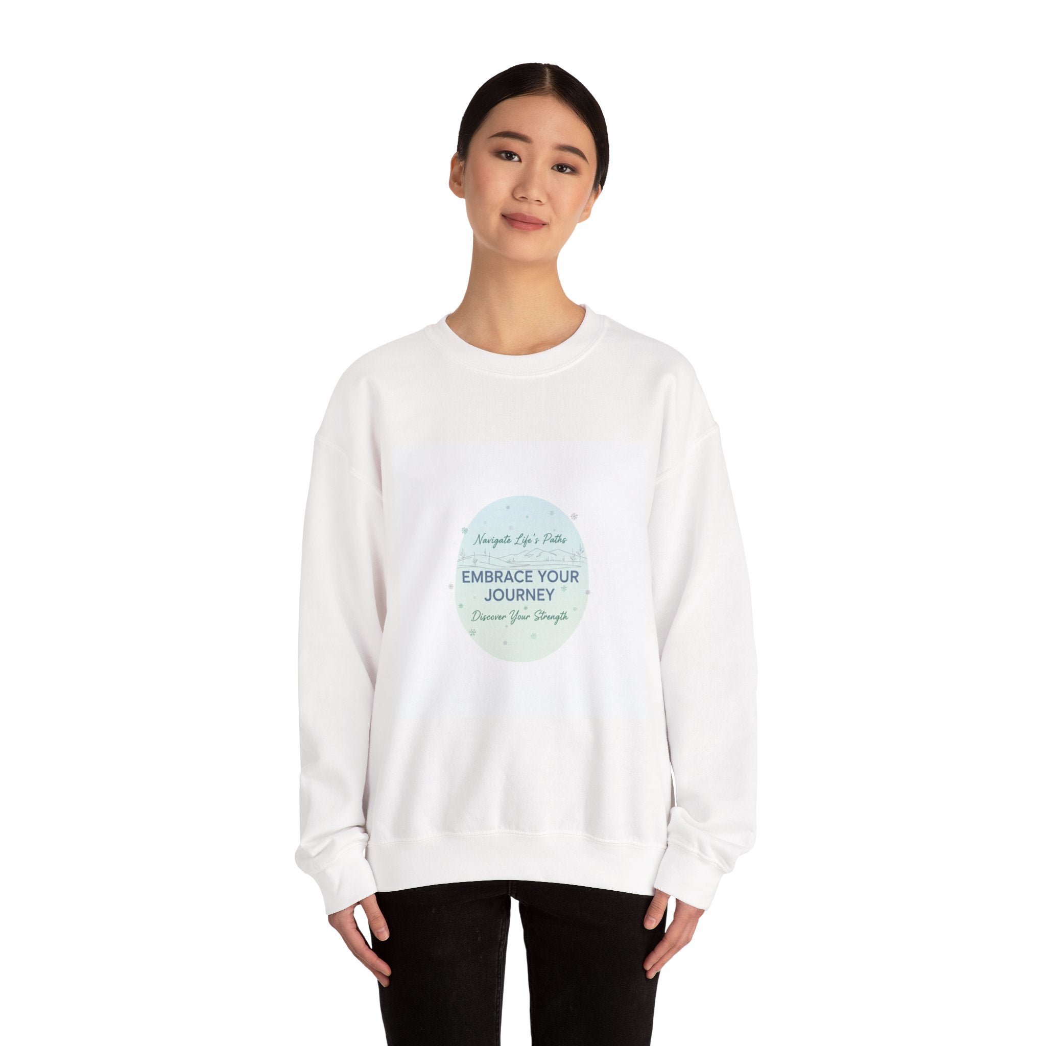 Embrace Your Journey Sweatshirt | quiet progress, small wins club