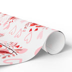 Valentine Love Birds Wrapping Paper