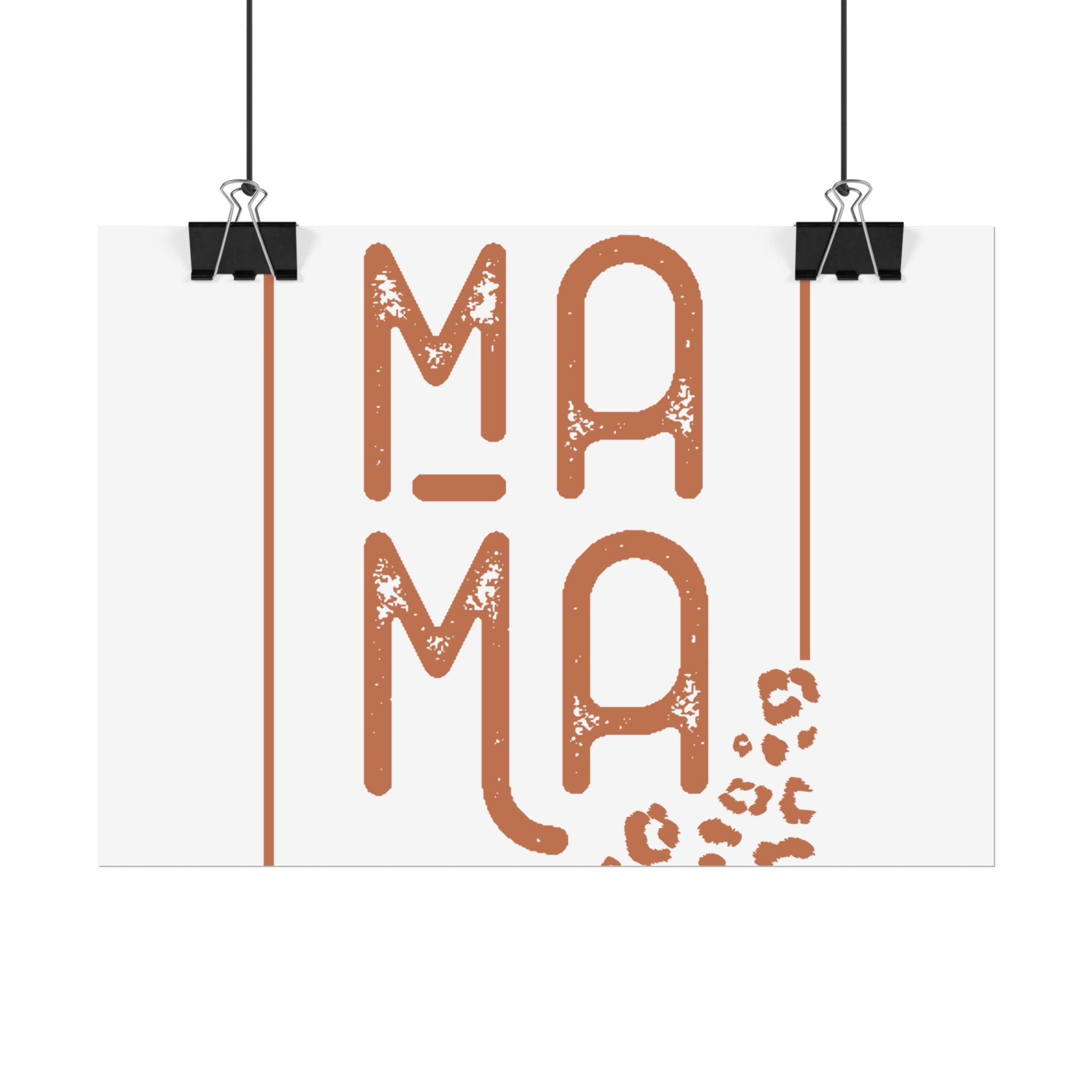 Mother's Day Rolled Poster — Floral Gift Print