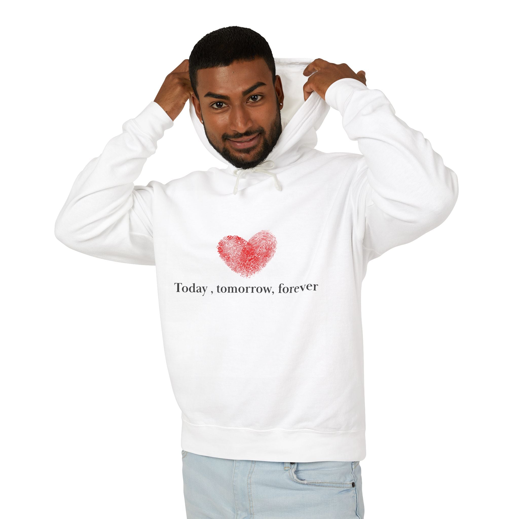 Romantic Heart 'Today, Tomorrow, Forever' Hoodie