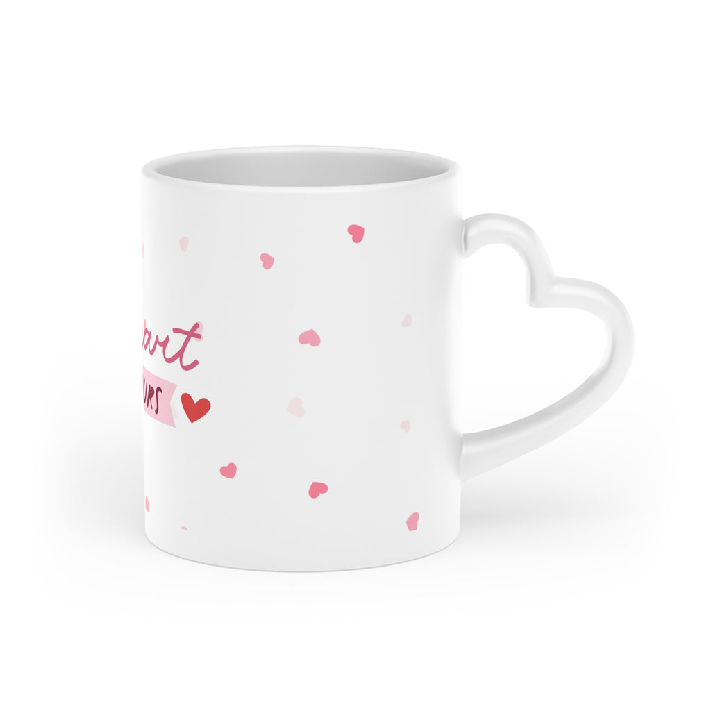 Ceramic Mug — “My Heart Is Yours” Romantic Valentine’s Coffee Cup