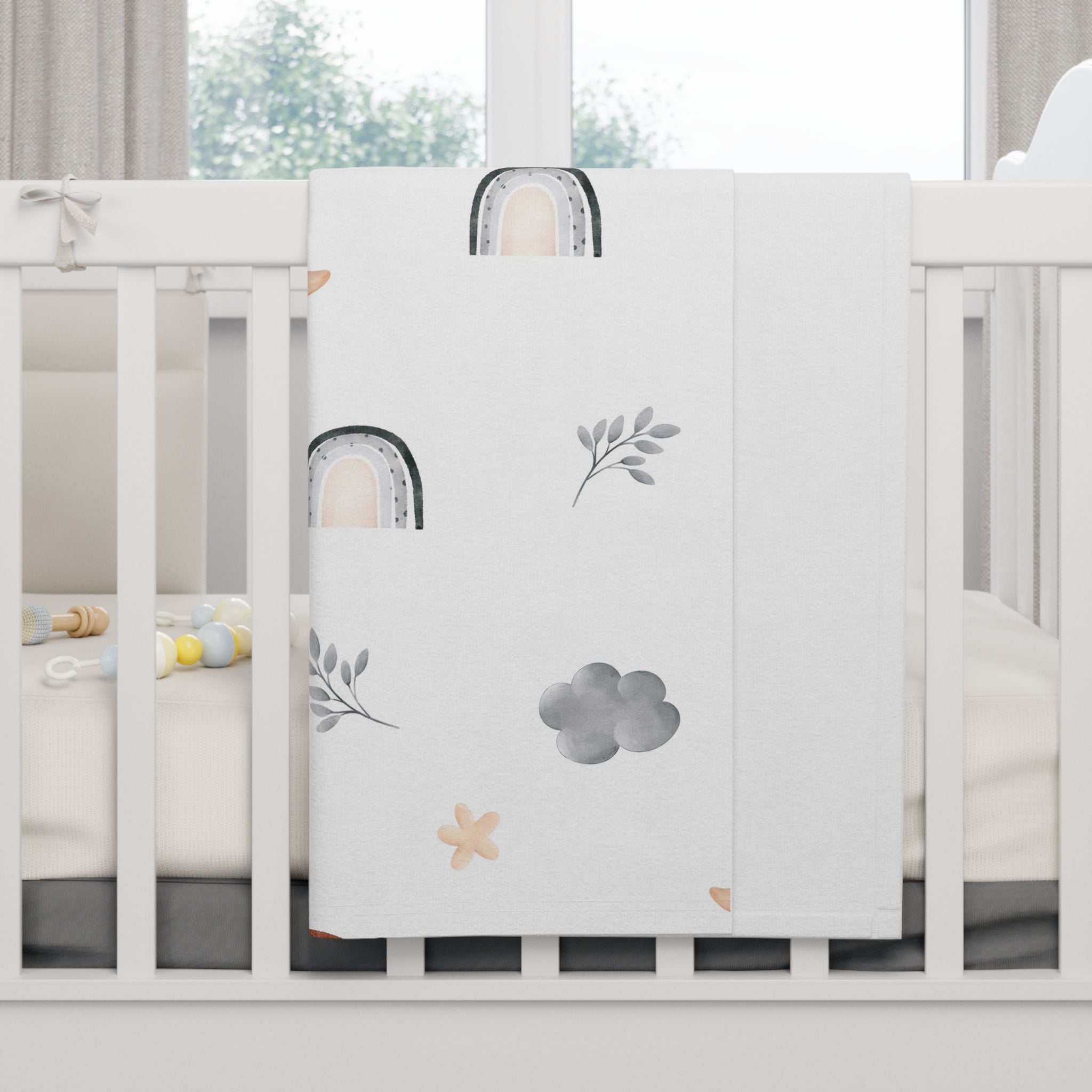 Soft Fleece Baby Blanket Bahoo Theme