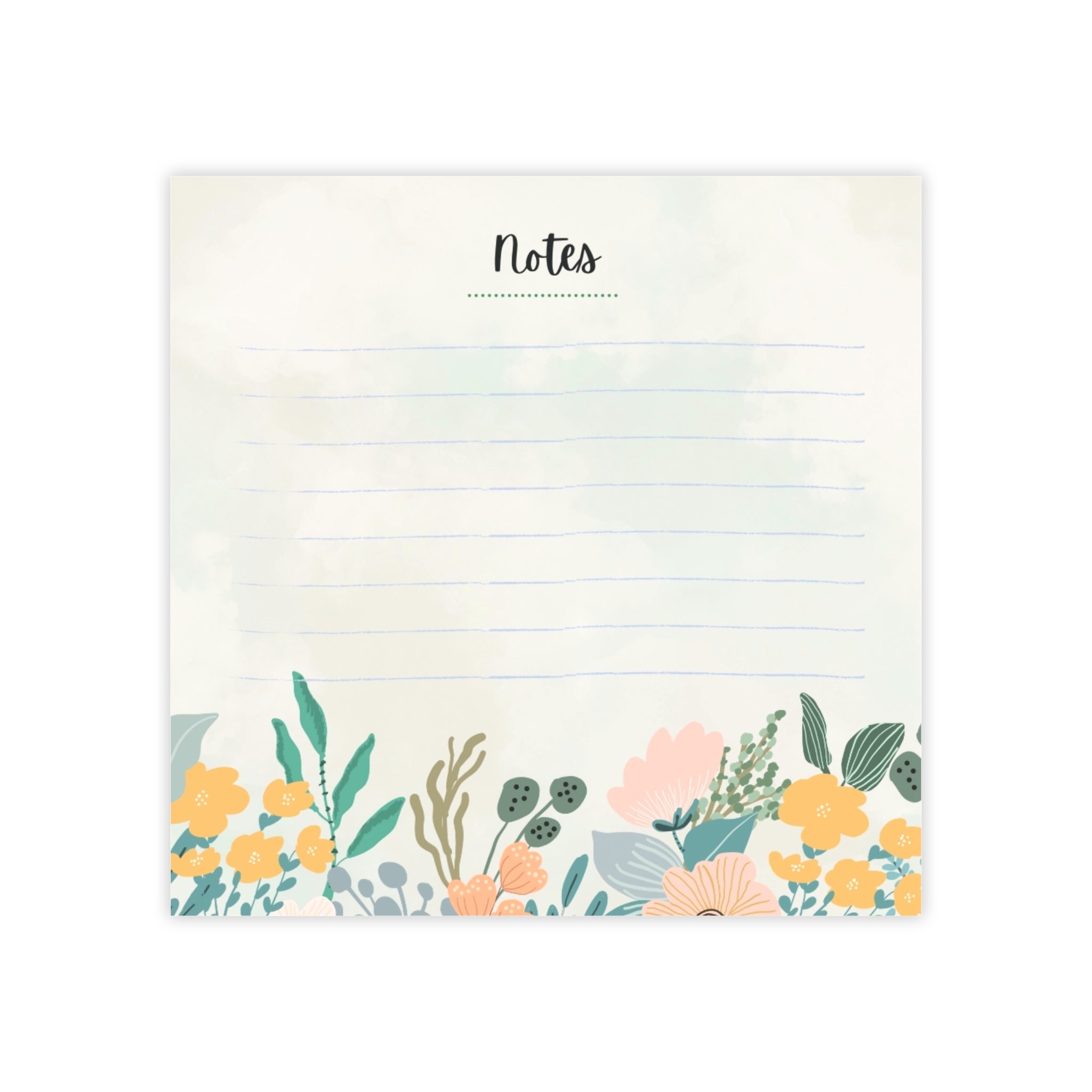 Flower Post-it® Note Pads