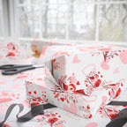Valentine Love Birds Wrapping Paper
