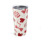 Valentine's Day 20oz Tumbler — 'Full of Red Heart' Love Travel Mug