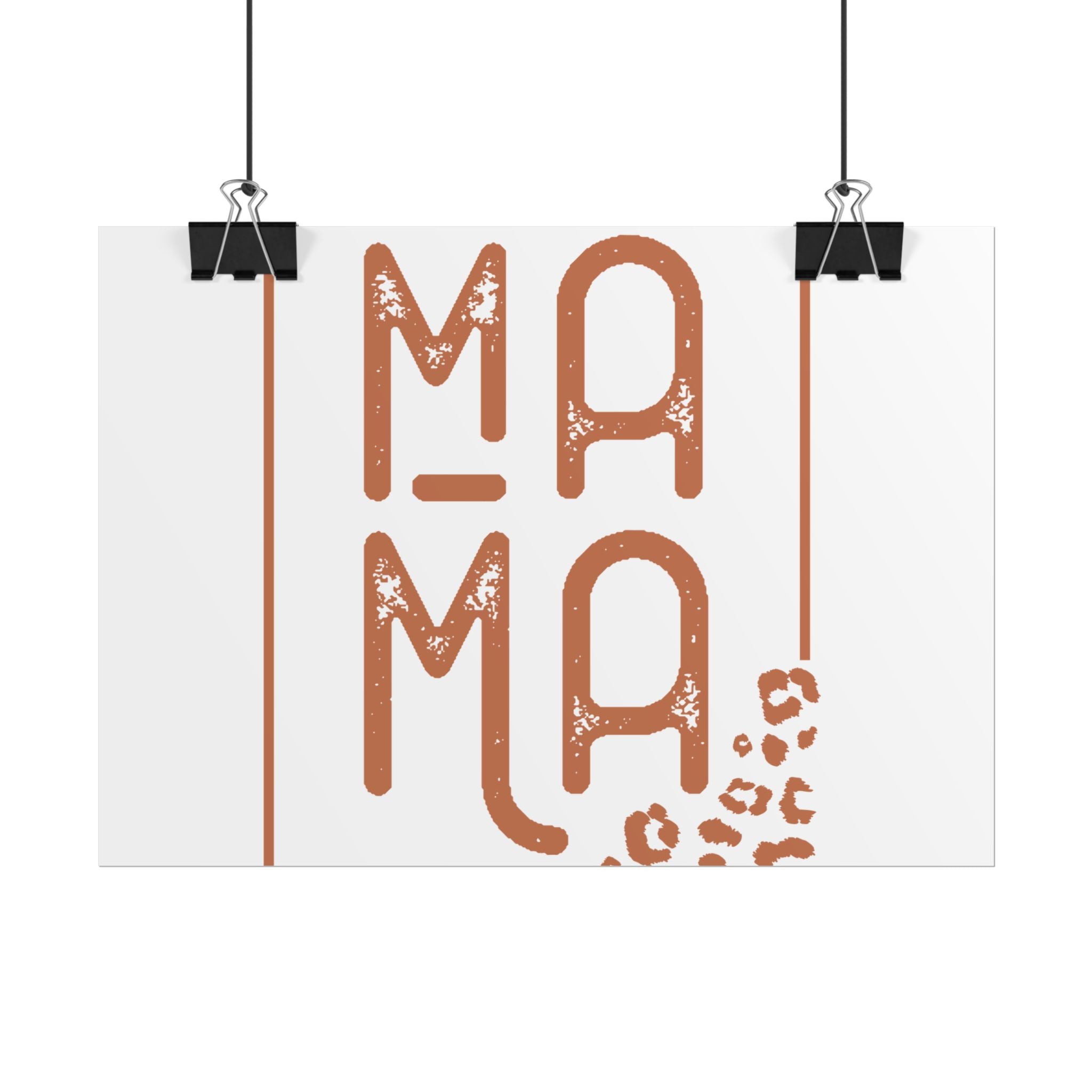 Mother's Day Rolled Poster — Floral Gift Print