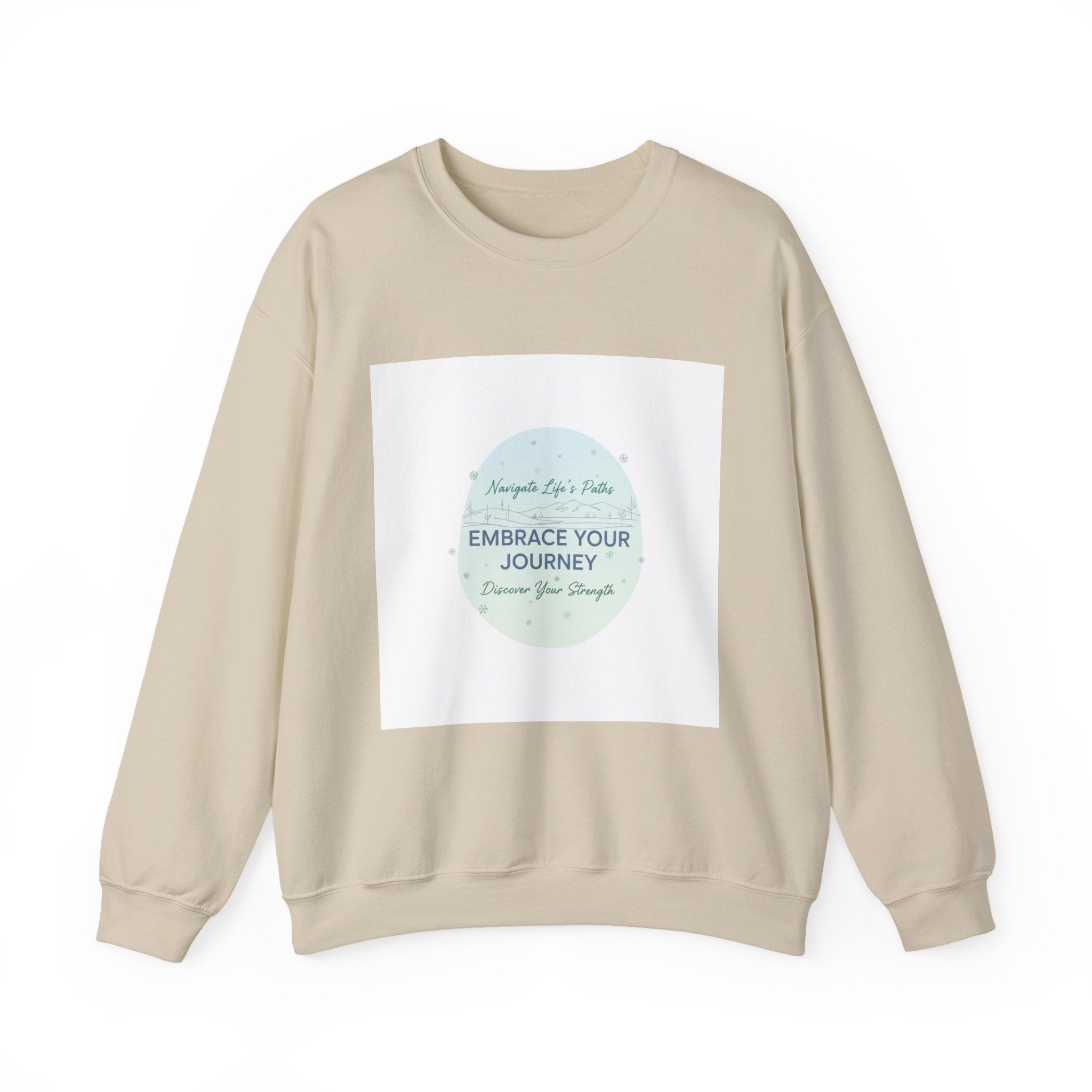 Embrace Your Journey Sweatshirt | quiet progress, small wins club